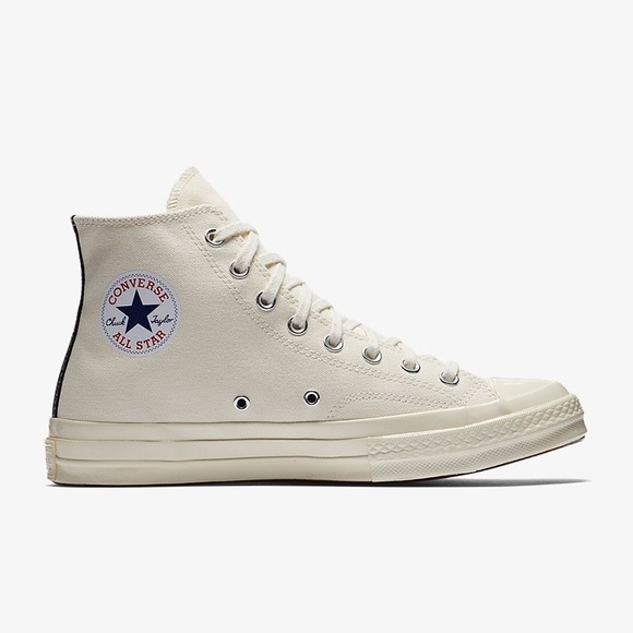 Converse x Comme des Garçons PLAY Chuck 70 High Top - Picture 3 of 11